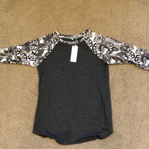 3/4 Length baseball top
